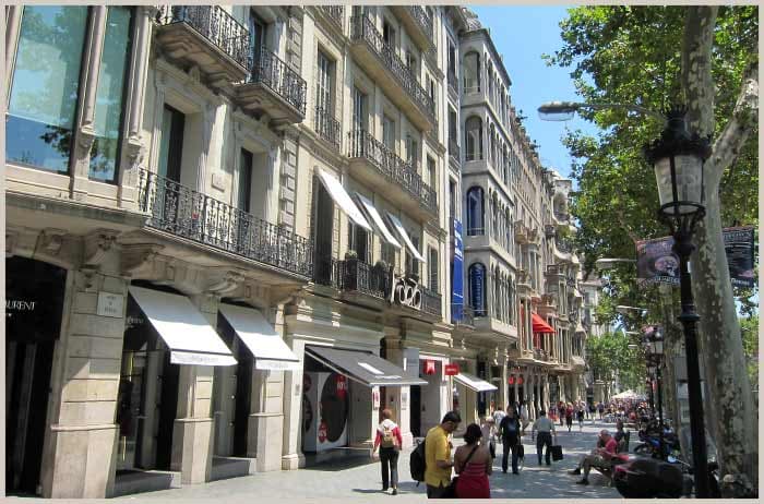 Shopping in Barcelona