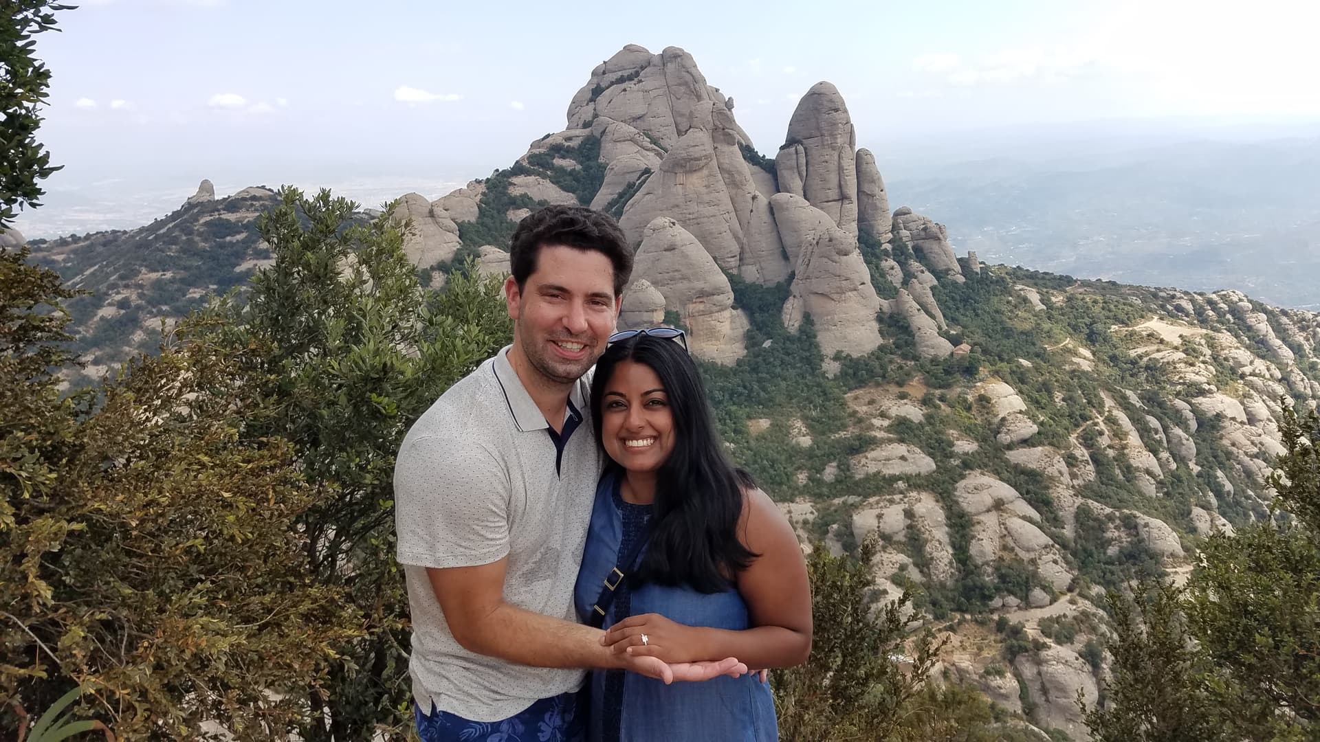 Engagement in Montserrat!